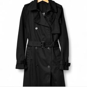 GAP Black Trench Coat